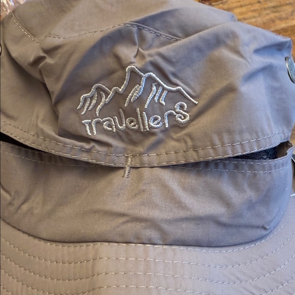 Unisex Sporty Camping Hiking Fishing light Gray Outdoor Safari Hat - Picture 8 of 13